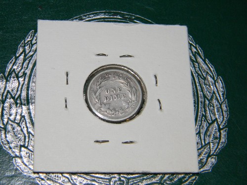 1898 P Barber Dime - Better Date, Grade -FINE - Picture 4 of 4