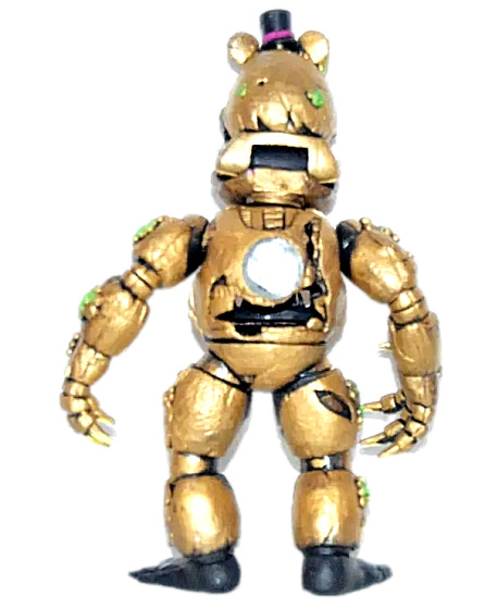 FNAF JUMBO ANIMATRONIC TWISTED FREDDY FAZBEAR figure 9 Five Nights at  Freddy's