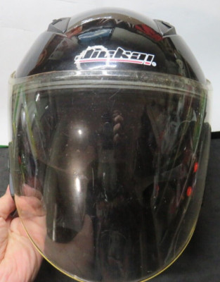 JieKai JK-512 Full Face sun shield Motorcycle Helmet DOT Approved L 56 - 57