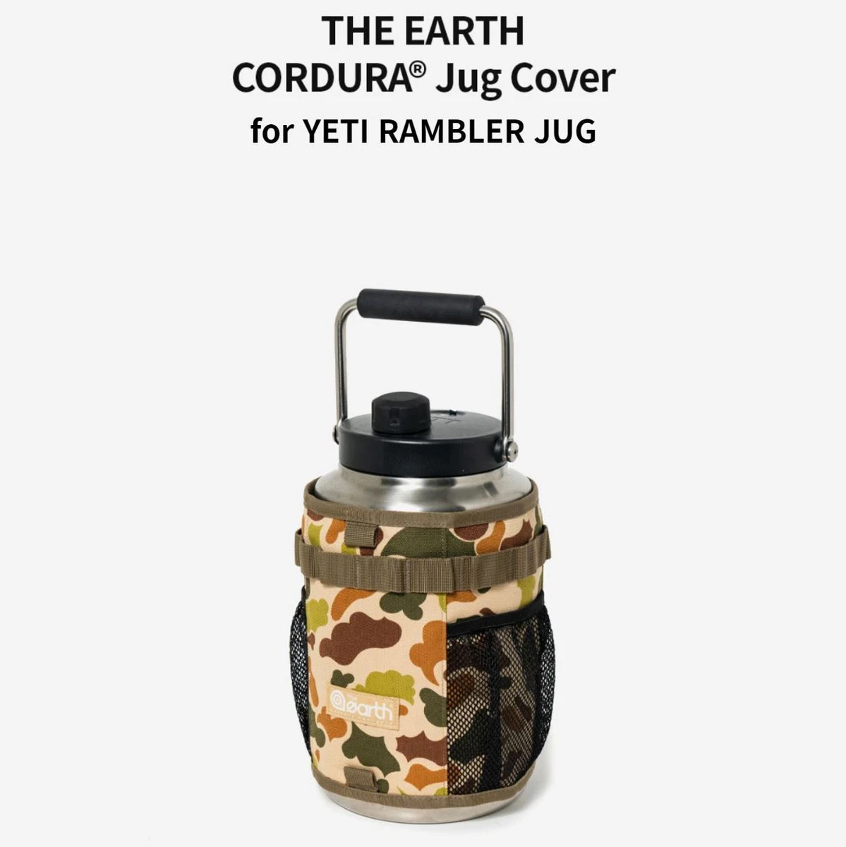 [The Earth]CODURA Jug Cover for YETI RAMBLER JUG/Half gallon,One Gallon/4  colors