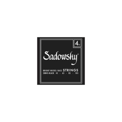 SADOWSKY Black Label Bass String Set, Nickel - 4-String, 045-105