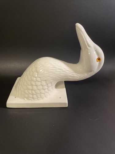 Vintage Wall Mount Ceramic Goose Wall Hanger 1982 Gailstyn-Sutton - Picture 6 of 7
