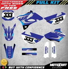 Custom decal kit for YAMAHA YZ 85 2002 - 2014 TORNADO STYLE stickers graphics