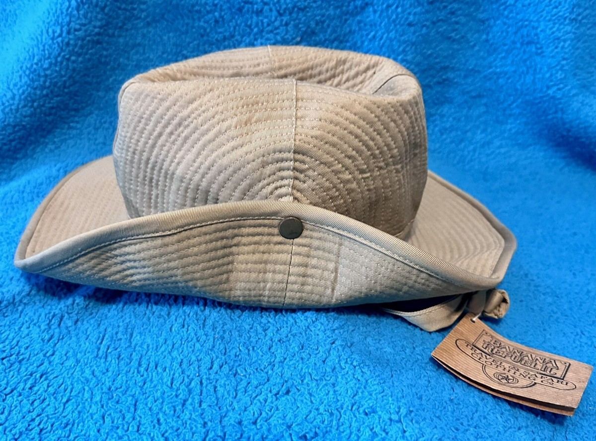 ビンテージ80's●BANANA REPUBLICサファリハットsize M ビンテージ80's○BANANA REPUBLICサファリハットsize M○231030i5