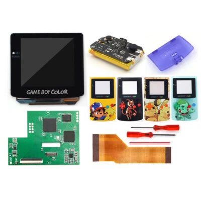 GBC OLED AMOLED Laminated Screen Rechargable Type-C Battery For GameBoy Color