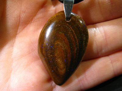 Australischer Boulder Opal Schmuck Anhänger B3