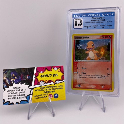 Charmander graded CGC 8.5 for sale on eBay