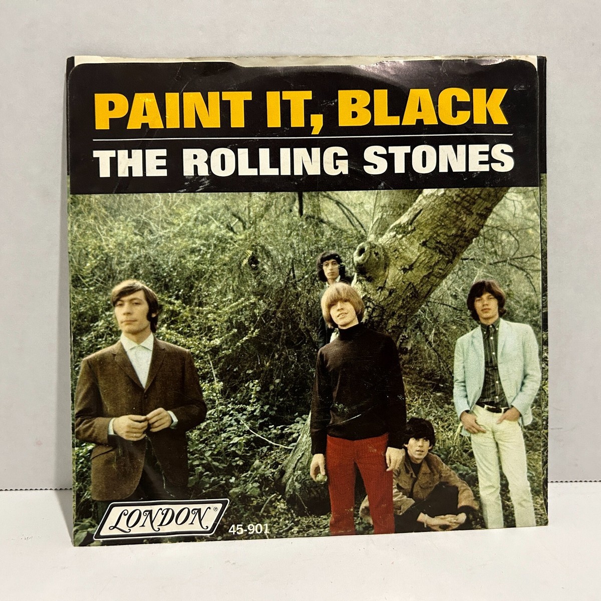 The Rolling Stones Paint, It Black / Stupid Girl 7