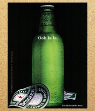 Heineken Ooh La La Holland Beer Alcohol - Magazine Print Ads Ephemera Art 2001