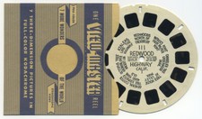 Redwood Highway California 1940's View-Master HL Single Reel 111