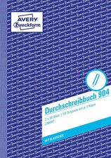 AVERY Zweckform 909 Durchschreibbuch (A5, 50 ...