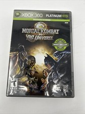 Mortal Kombat VS DC Universe - Xbox 360 Platinum Hits - CIB With Manual