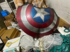 Marvel Captain America Steel Shield metal props Replica cosplay Avengers Endgame