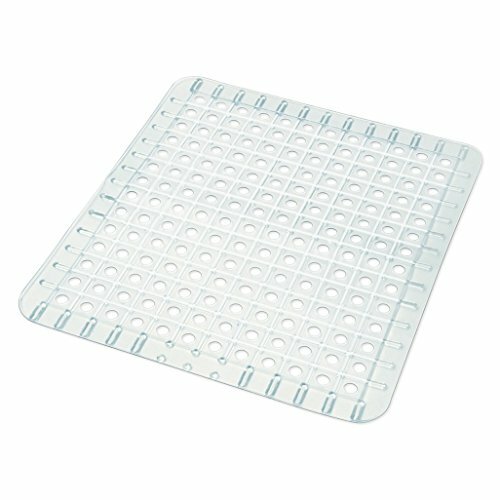 Мягкий коврик для раковины Addis Cushion, Прозрачный, Керамический, Разноцветный, 31x27 см