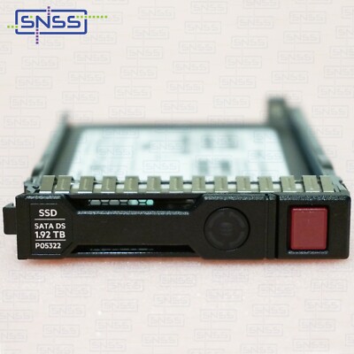 HPE 1,92 TB SATA leseintensiv SFF 2,5'' SC signiert FW SSD P04566-B21 EX MwSt. £274