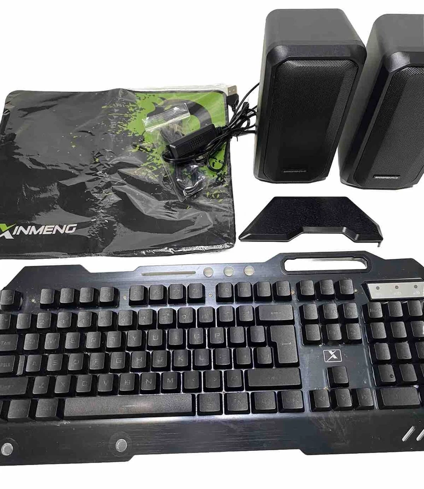 Xinmeng Mamba Snake K680-Pro Wireless Keyboard Speakers And Mouse Pad - Image 3 of 4