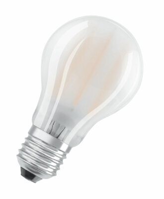 OSRAM Retrofit E27 LED Birne 10W A100 2-er Pack Filament matt warmweiss wie 100W