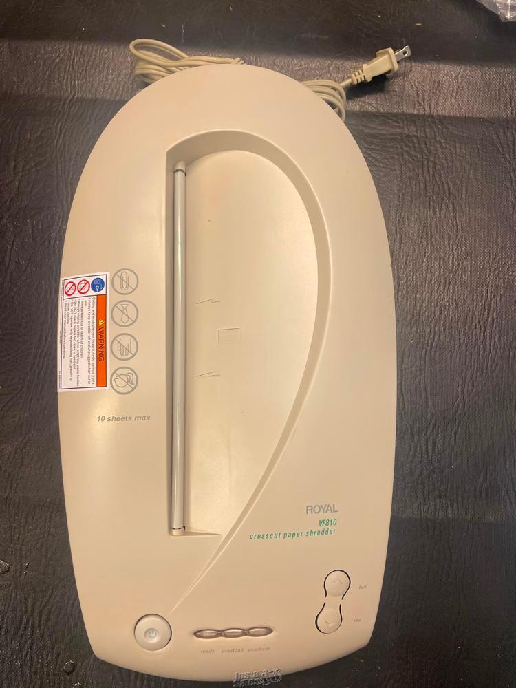 Royal - Vertical Feed Paper Shredder VF810