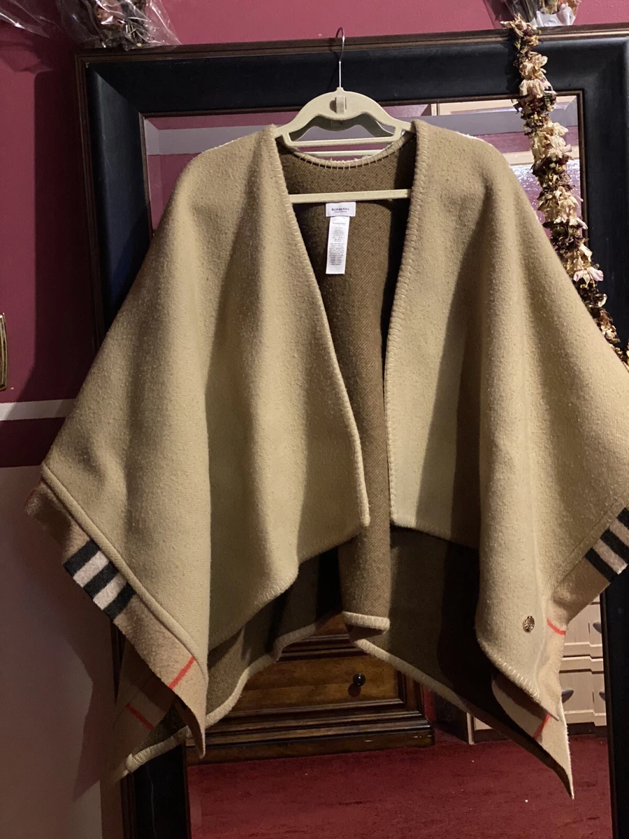 Burberry hotsell shawl cape