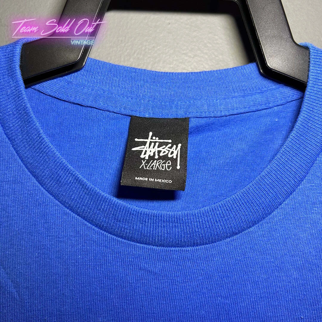 Stussy blue cheap tee