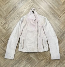Vintage Ice B Iceberg Salmon Pink Leather Jacket Women?s M