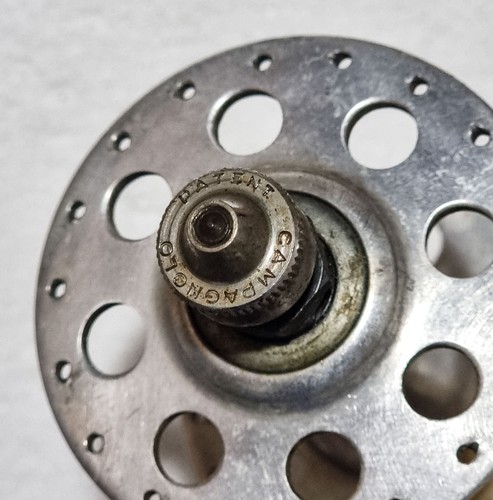 Mozzo Campagnolo Gran sport flangia alta 36h anteriore high flange hub Eroica - Foto 7 di 7