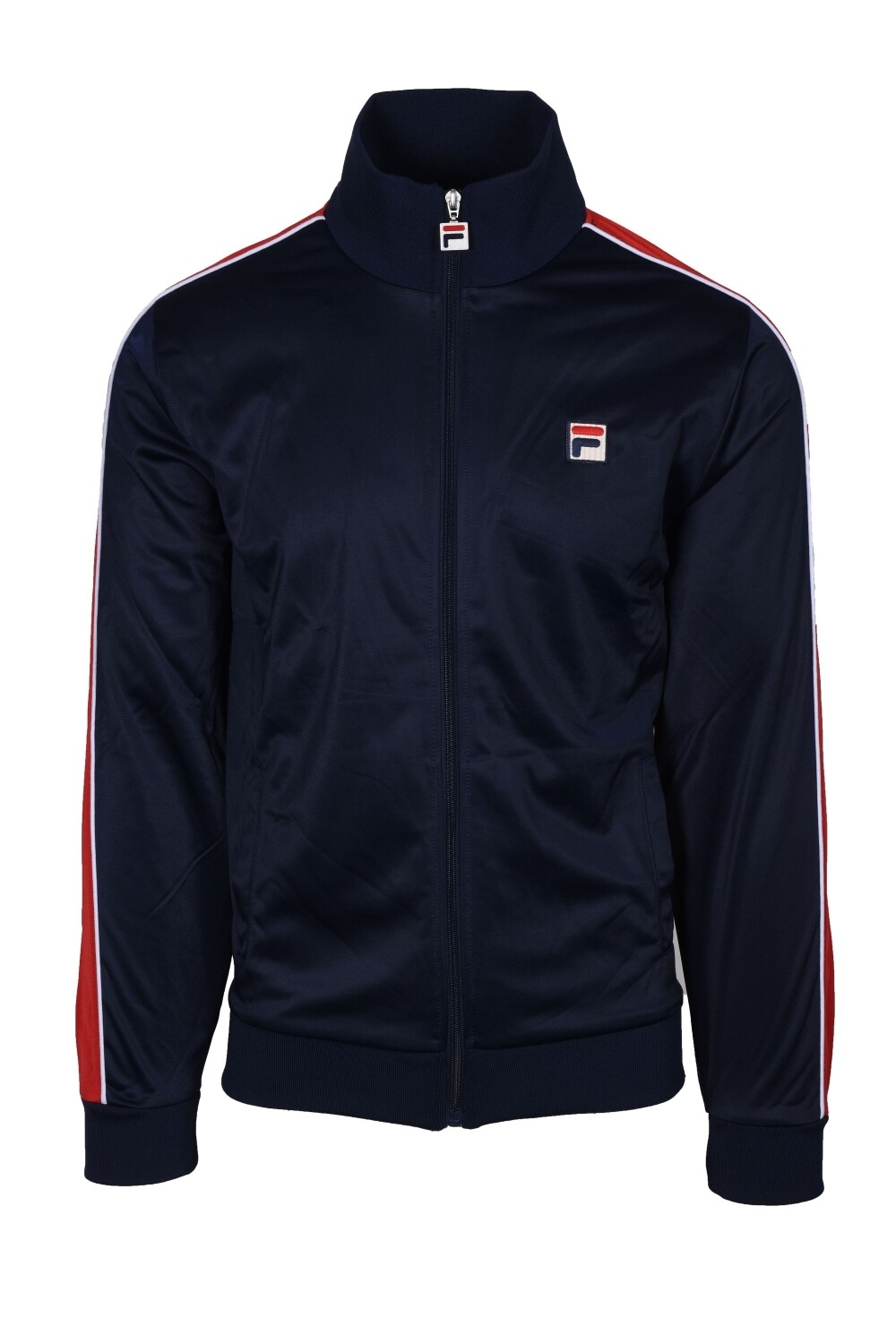 Giacca Uomo Fila Wicks Slim Fit Track Top in Cappotto Rosso Cinese F21MH010 410