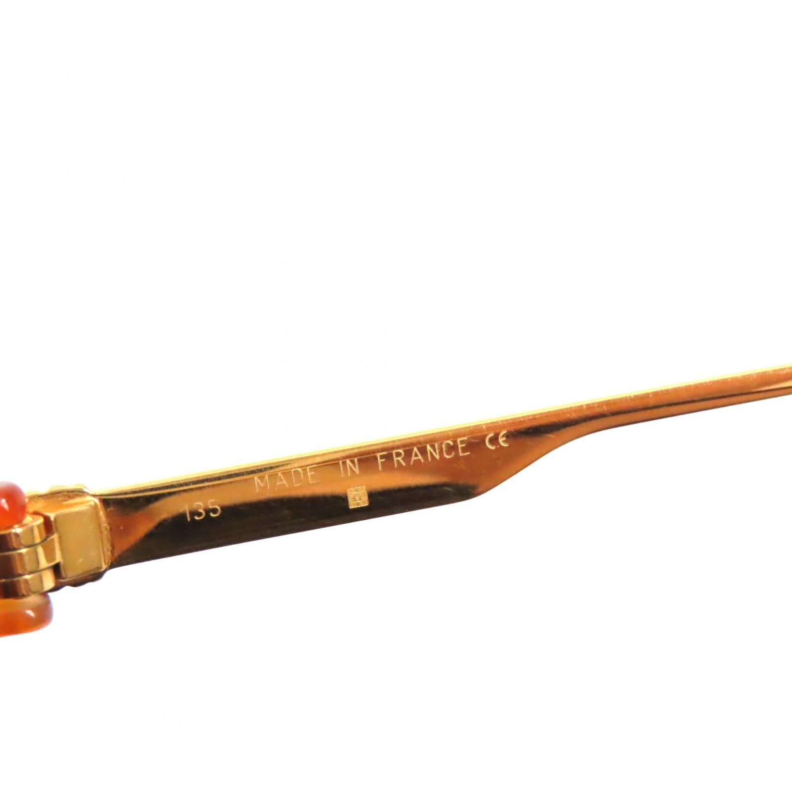 Cartier Trinity Marble Pattern Sunglasses Brown 5… - image 13