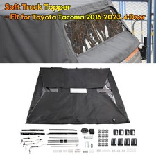 6ft Soft Truck Topper For Toyota Tacoma 16-2023 4-door 6ft Soft Truck Topper For Toyota Tacoma 16-2023 4-door
