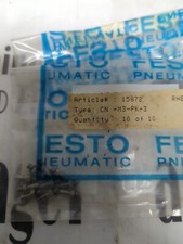 FESTO,CN-M3-PK-3  15872,CONNECTORS LOT OF 10 NOS