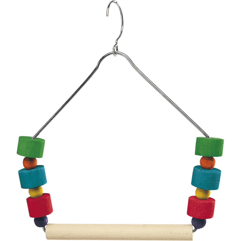 Accessori per gabbie per uccelli Ferplast Altalena PA 4084 in legno colorato