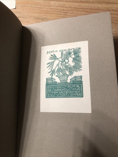 Ex Libris Di Bruno Da Osimo Casa Stella Maris Ancona Italia - Afbeelding 12 van 24
