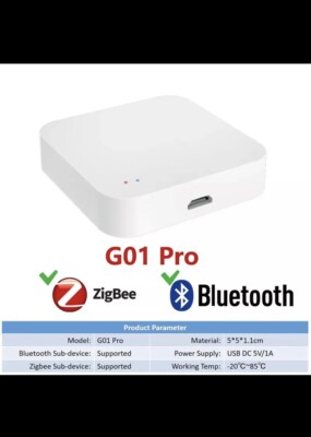 Wireless Multi Mode Hub Gateway Smart Home Automation Zigbee Devices Via Smart