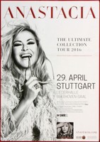 Anastacia - The Ultimate, Stuttgart 2016 | Konzertplakat | Poster