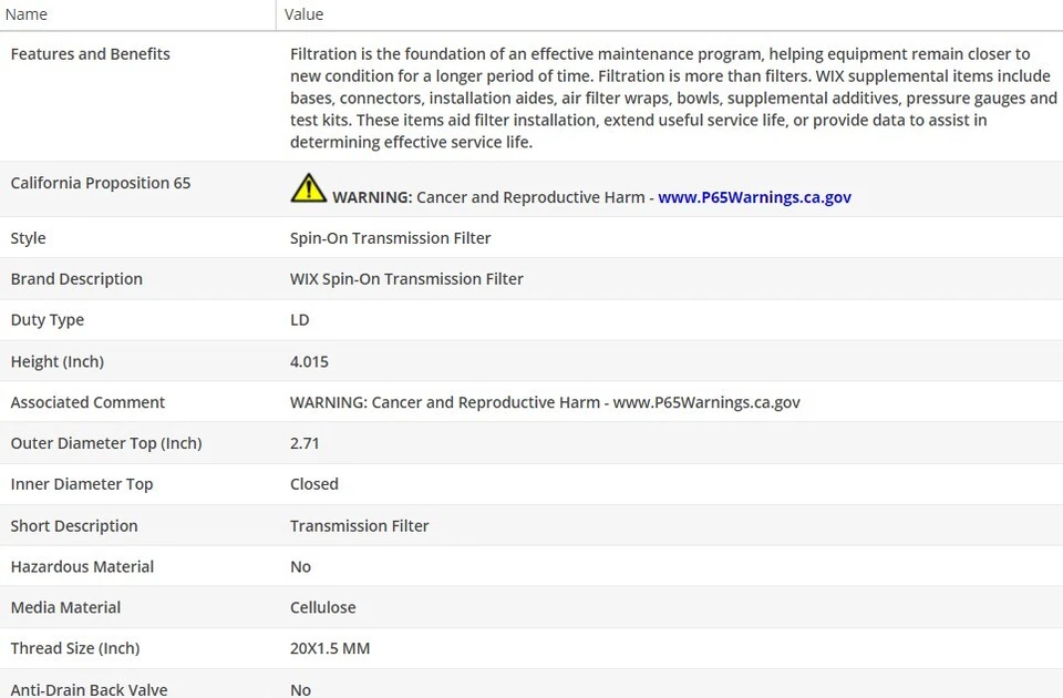 FILTRO DE AIRE DEL MOTOR OEM WIX para MERCEDES-BENZ E550 2007-2011 V8-5,5 L Foto 3 de 4
