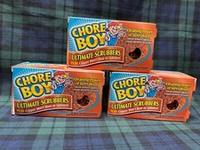3 - Chore Boy Copper Scouring Pad 100% Copper 2 Pack