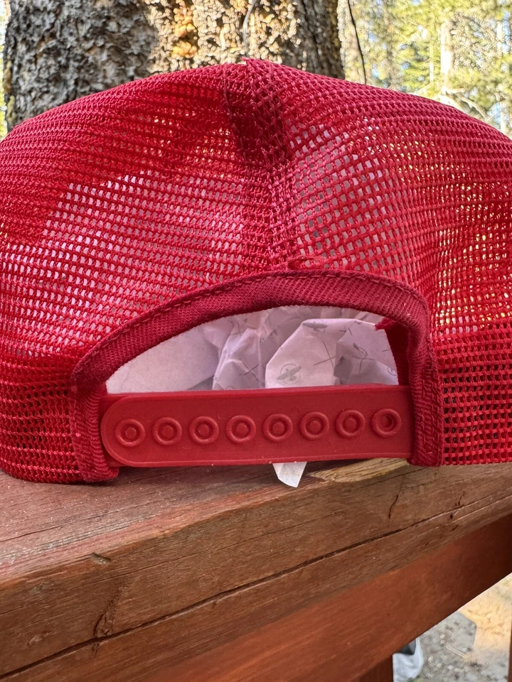 Sombrero de camionero vintage de acero interior carbón Foto 3 de 4