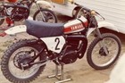 1974 Yamaha Yz250 Mx Motocross Poster 24 X 36 Inch Sweet!