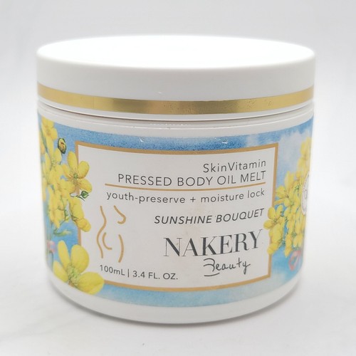 Nakery Beauty SkinVitamin Pressed Body Oil Melt SUNSHINE BOUQUET 3