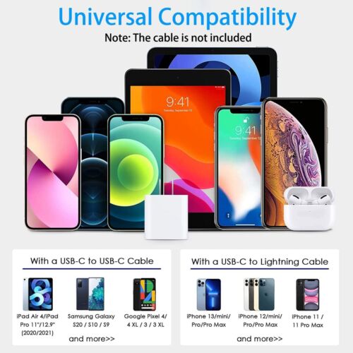 2023 Ungrade Super Fast Charger Type C For iPhone 15 14 13 12 11Pro Max XR 8Plus - Picture 8 of 8