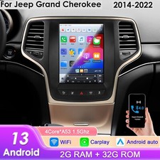 Car Radio For Jeep Grand Cherokee 2014-2022 9.7'' Android 15 Apple Carplay WiFi