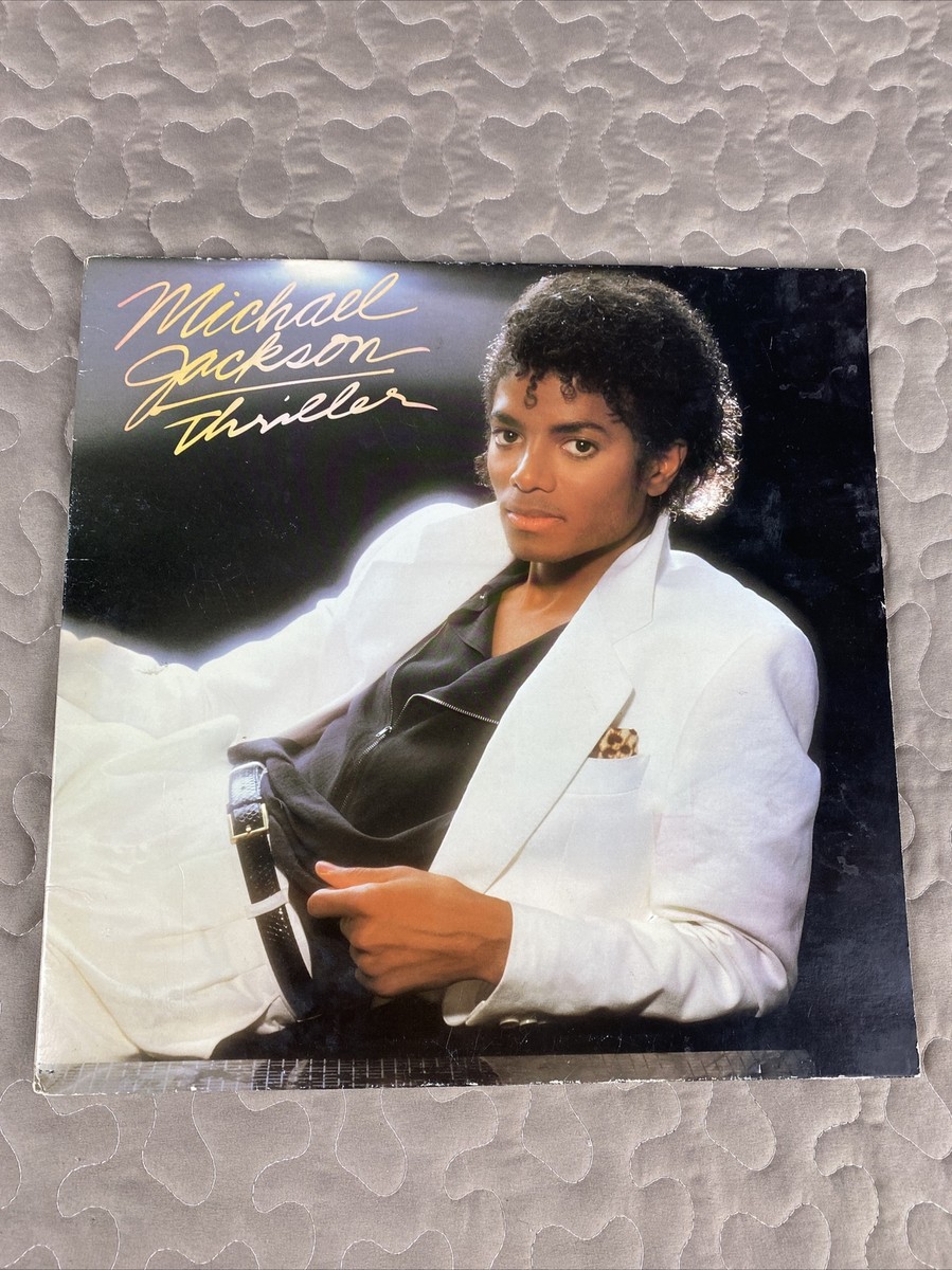 Michael Jackson “Thriller” Vinyl LP Record Original AL38112 1982