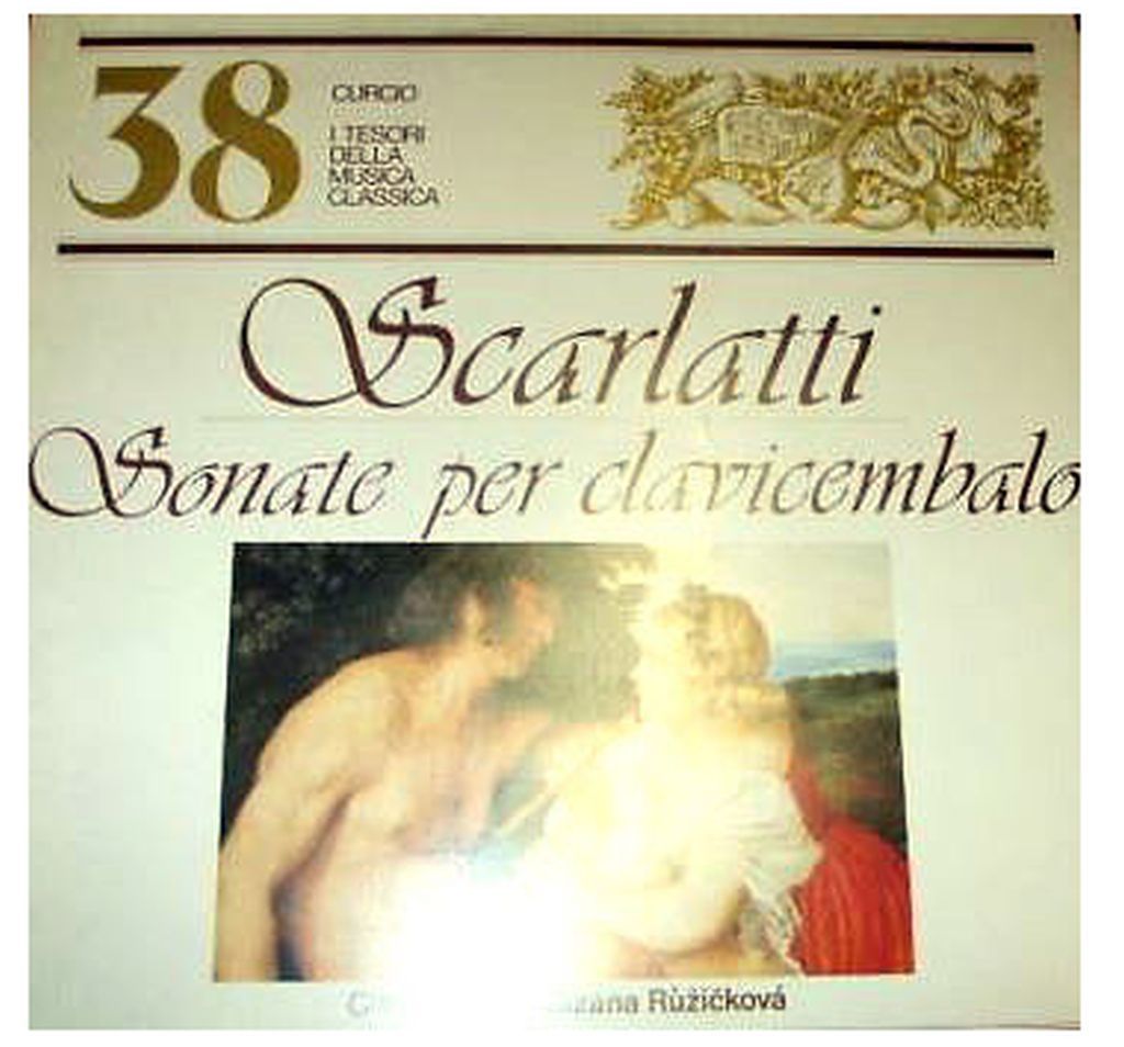 Record 33 RPM I Treasure Of Music Classical - Scarlatti Sonatas
