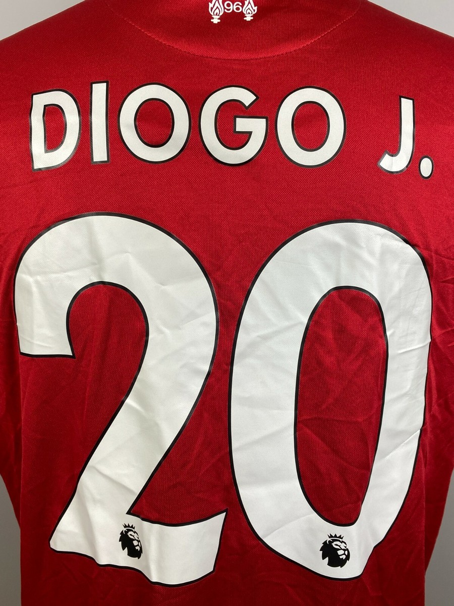 LIVERPOOL 2020 2021 DIOGO JOTA HOME SHIRT FOOTBALL SOCCER