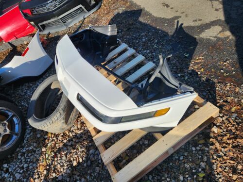 91-96 Corvette C4 Front Bumper Assembly Complete with Cover WHITE