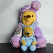 Disney Winnie The Pooh Easter Bunny Plush Lot 1999/2022 Stuffed Animal NWT