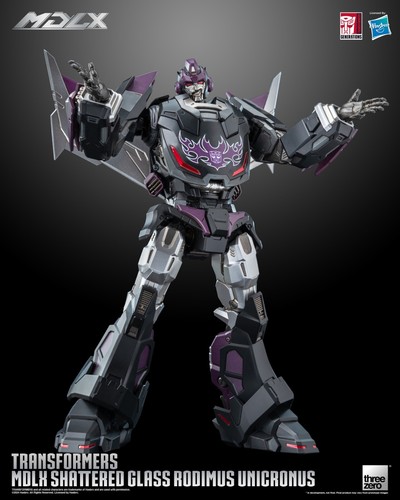 Transformers MDLX Shattered Glass Rodimus Unicronus Figure Threezero - Picture 2 of 8