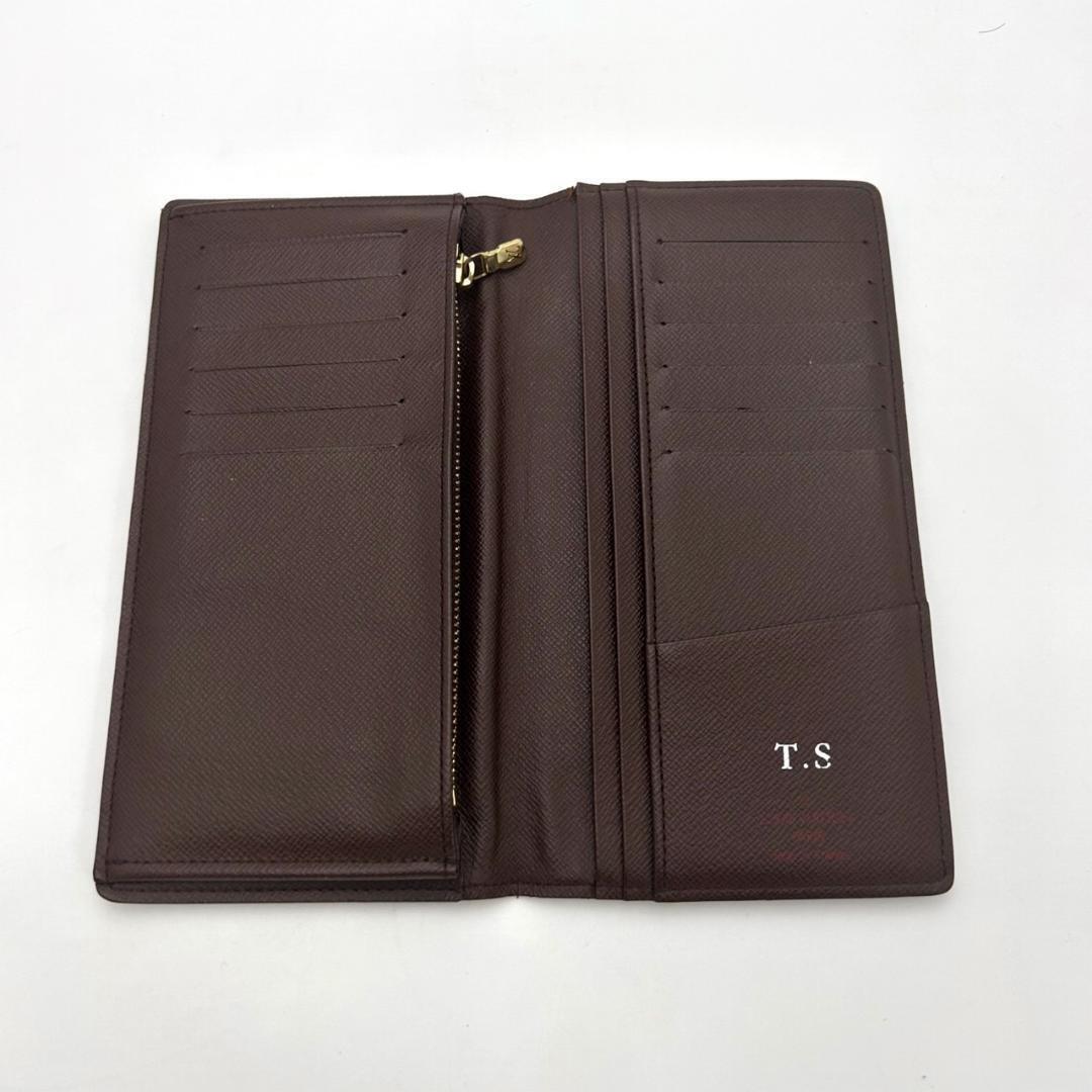 LOUIS VUITTON Portefeuille Brazza N63168 Damier Long Wallet LOUIS VUITTON Portefeuille Brazza N63168 Damier Long Wallet