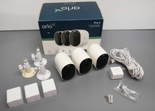 Arlo Pro 4 VMC4350P Spotlight Camera 3-Pack -...