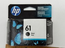 HP CH561WN#RFD 61 Black Ink Cartridge, Origin...